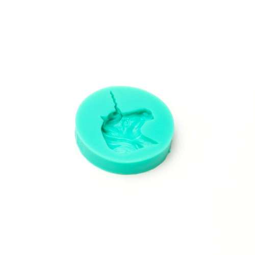 Unicorn Head Silicone Mould - Click Image to Close